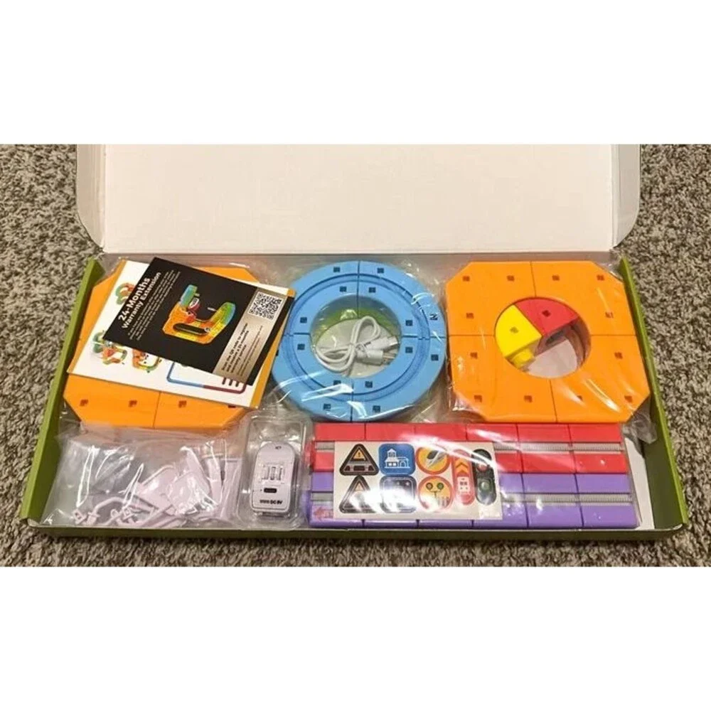 2 Pack 3D Flexible Train Race Track Set